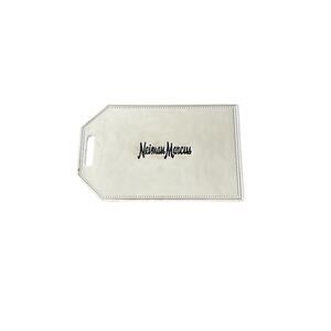 Authentic Neiman Marcus Gift Silver-tone Metal Tag “OH WHAT FUN IT IS TO GIVE “